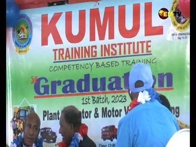 KUMUL TRAINING GRADUATION