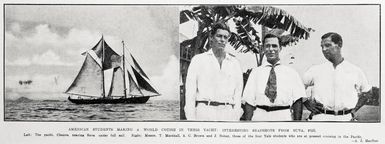 American students making a world cruise in their yacht: interesting snapshots from Suva, Fiji