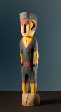 Melanesian figurine