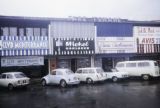 French Polynesia, street scene in Papeete shopping district