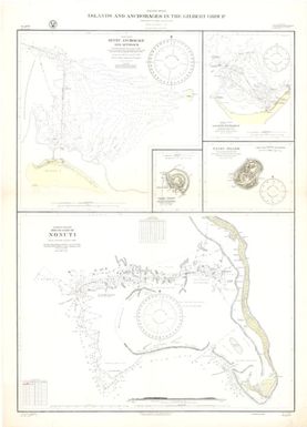 Islands and anchorages in the Gilbert Group, Pacific Ocean / Hydrographic Office, U.S. Navy