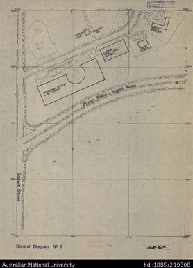 Papua New Guinea, Port Moresby, Control Diagram No 6, 1:400