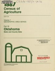 1987 census of agriculture, pt.36 Oklahoma