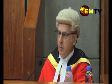 JUDGES WELCOMED