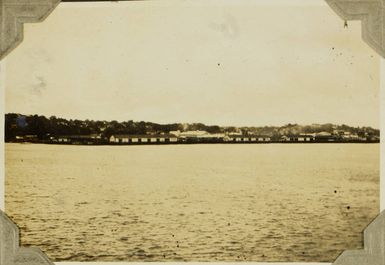 Suva from the harbour, 1928