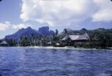 French Polynesia, coastline of Bora Bora