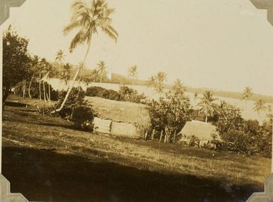 Captain Cook's landing site (near Mu'a) in Tonga, 1928