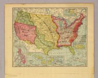 United States of America, 1900. Copyright 1900 by Rand-McNally & Co. Copyright 1904 by Rand-McNally & Co.