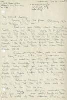 Letter from Bobby Johnston to Warren [Letter 157]
