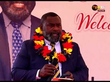 DEPT WELCOMES MINISTER