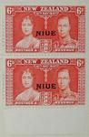 Stamps New Zealand - Niue Six Pence