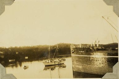 Ship 'Taiwan' and other vessels at Neiafu? on 'Utu Vava'u, 1928