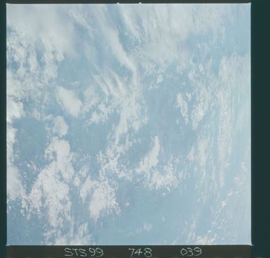 STS099-748-039 - STS-099 - Earth observation views taken from OV-105 during STS-99