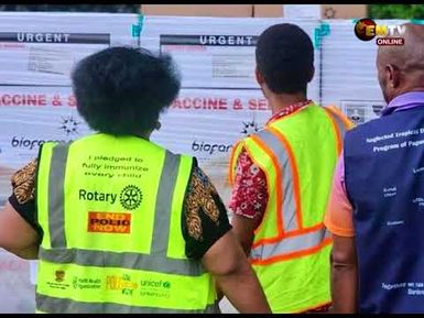 POLIO VACCINES IN PNG