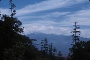 [Landscape of mountains, Papua New Guinea]