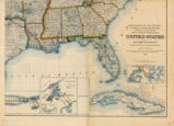 United States, including territories and insular possessions showing the extent of public surveys, national parks and monuments, Indian, military, bird and game reservations, national forests, railroads, canals, and other details / Department of the Interior Harold L. Ickes, Secretary; General Land Office, Fred W. Johnson, Commissioner.