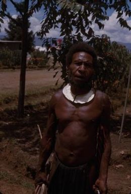 [Man in Eastern Highlands, Papua New Guinea]