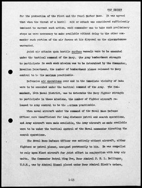 Kimmel, Husband E., Reports: Navy Court of Inquiry, Pearl Harbor Report, August 29, 1945