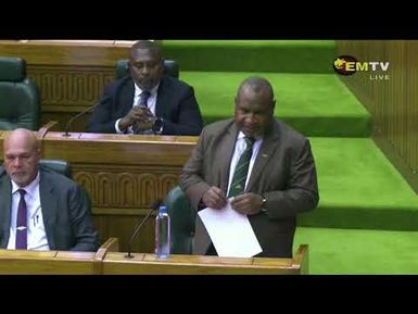 NATIONAL PARLIAMENT SITTING | 2PM | TUESDAY 29th JULY 2025