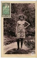 Une Nymphe Tahitienne. - Tahiti. - A Tahitian Nymph