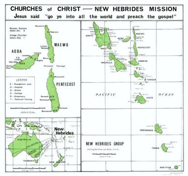 Churches of Christ : New Hebrides mission / [Global Mission Partners]