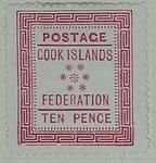 Stamp: Cook Islands Ten Pence