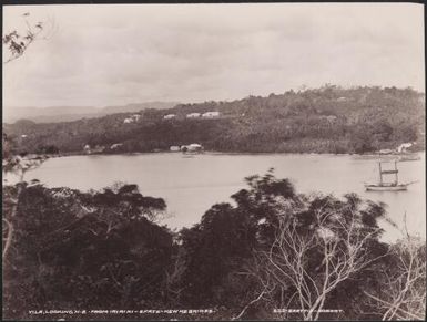 Vila, viewed from Iririki, Efate, New Hebrides, 1906 / J.W. Beattie