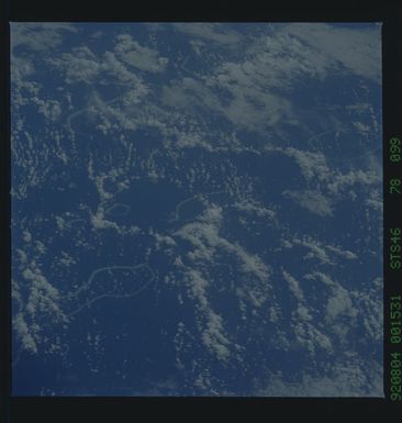 S46-78-099 - STS-046 - Earth observations from the shuttle orbiter Atlantis during STS-46