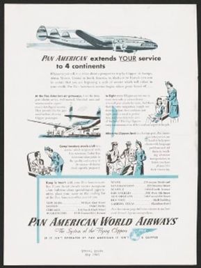 PAN AMERICAN extends YOUR service to 4 continents