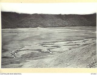 MYOLA, NEW GUINEA. 1944-04-07. THE MYOLA SWAMP, AN AREA OF OPERATIONS OF THE 23RD LINE SECTION, 18TH LINES OF COMUNICATION SIGNALS