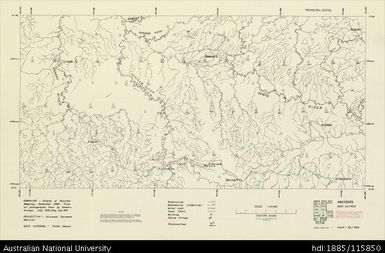Papua New Guinea, Lower Ramu Area, Amaimon, Provisional map, Sheet NMP-58-033, 1958, 1:63 360