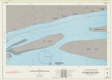 Fly River chart folio Korimoro Point to Kiunga navigation charts : hydrographic survey of the Fly River, Papua New Guinea - Western Province (4)