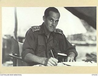 SIAR, NEW GUINEA. 1944-06-23. VX104114 CHAPLAIN G.T. SAMBELL 57/60TH INFANTRY BATTALION