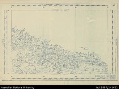 Papua New Guinea, New Guinea and Papua, Base Compilation, Base Compilation Series, Sheet A.b., 1952, 1:600 000