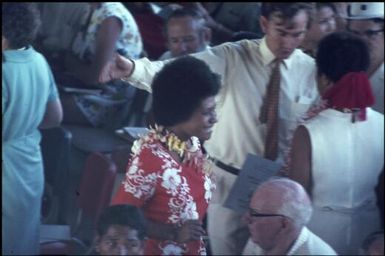 First graduation ceremony for the new University of Papua New Guinea, held in conjunction with the ANZAAS Congress (9) : University of Papua New Guinea, Port Moresby, 1970 / Terence and Margaret Spencer