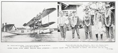 United States Naval Airmen Wrecked While Attempting A Non-Stop Flight From San Francisco To Hawaii: The Machine and Its Crew