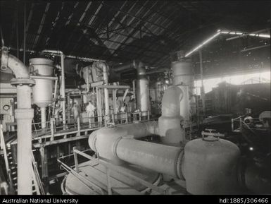 Sugar processing equipment in mill