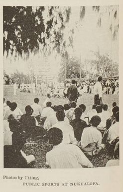 Public sports at Nukualofa