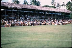[Watching a Soccer Game in Tahiti, February 1967]