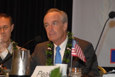 [Assignment: 48-DPA-09-29-08_SOI_K_Isl_Conf_AM] Insular Areas Health Summit [("The Future of Health Care in the Insular Areas: A Leaders Summit") at the Marriott Hotel in] Honolulu, Hawaii, where Interior Secretary Dirk Kempthorne [joined senior federal health officials and leaders of the U.S. territories and freely associated states to discuss strategies and initiatives for advancing health care in those communinties [48-DPA-09-29-08_SOI_K_Isl_Conf_AM_DOI_0506.JPG]
