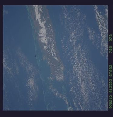 STS082-728-072 - STS-082 - Earth observations taken from shuttle orbiter Discovery during STS-82 mission