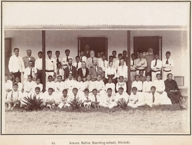 Araura Mission Boarding School, Aitutaki, Cook Islands, 1903