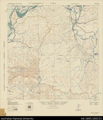 Fiji, Viti Levu, Mba, Series: X751, Sheet 46, 1943, 1:62 500