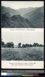 Forest covered mountains and the site of the first mass, Papua New Guinea, ca.1900-1930