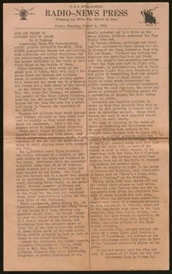 Radio--News Press, August 4, 1944