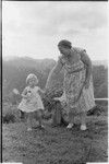 Wanuma: Hildegard Schoettler, Lutheran missionary, and young girl, Elizabeth