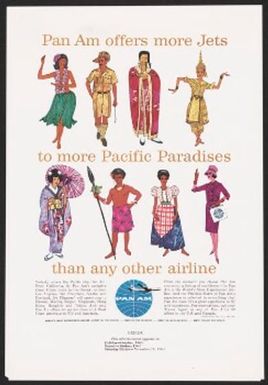 Pan Am offers more Jets to more Pacific Paradises than any other airline