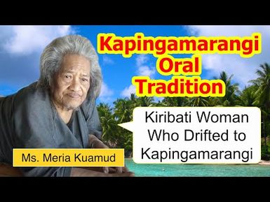 Legend of Kiribati woman who drifted to Kapingamarangi