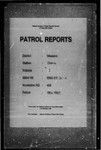 Patrol Reports. Western District, Bamu, 1964 - 1965