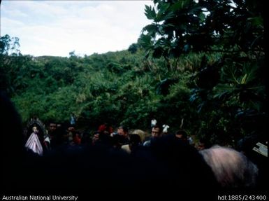 Filming of an unidentified group